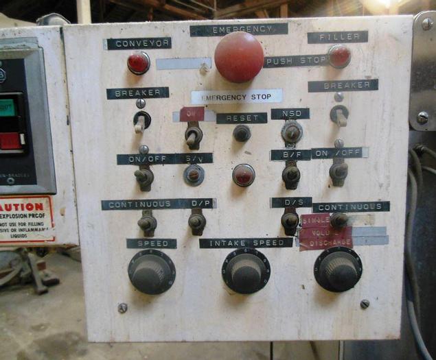 Used Filler, Piston, 4-Head, Filamatic, Mdl CVM300, 1 Ltr, S/st #S732732