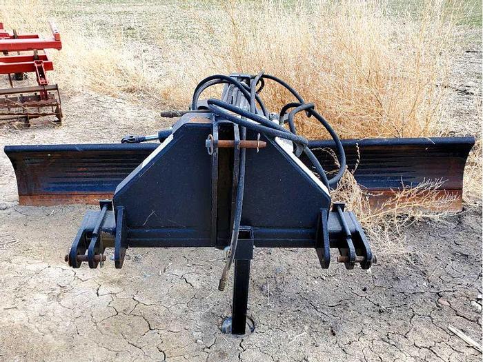 Used 10' Bison 3pt Blade - Hydraulic
