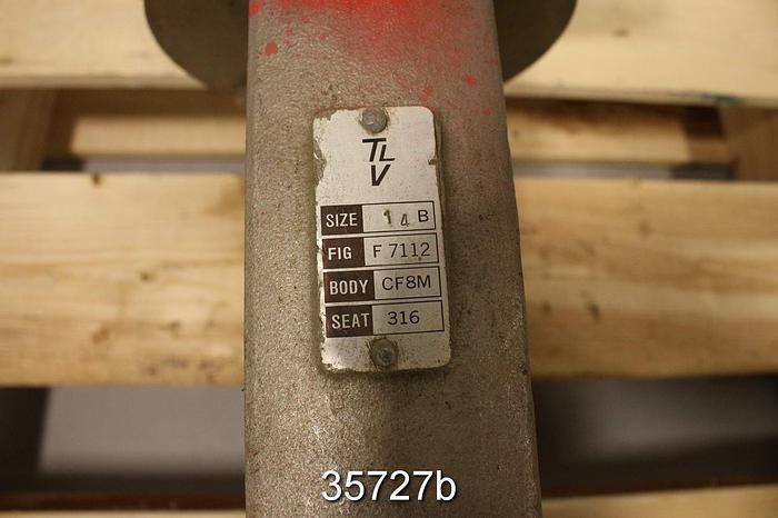 Used Trueline 14" Hand Operated Knife Gate Valve #35727