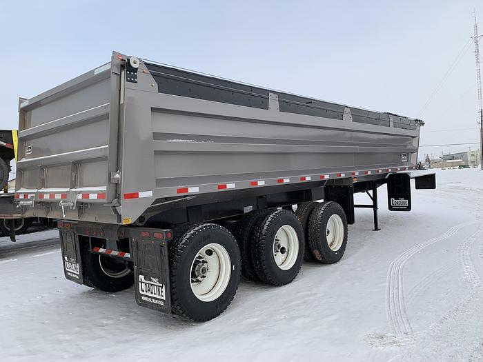 Used 2022 Loadline Tridem End Dump Gravel Trailer