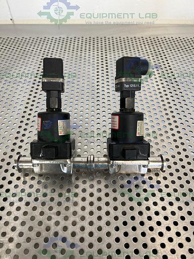 Used Lot of 2 - GEMU 3/4" Diaphragm Valve w/ Position Indicator