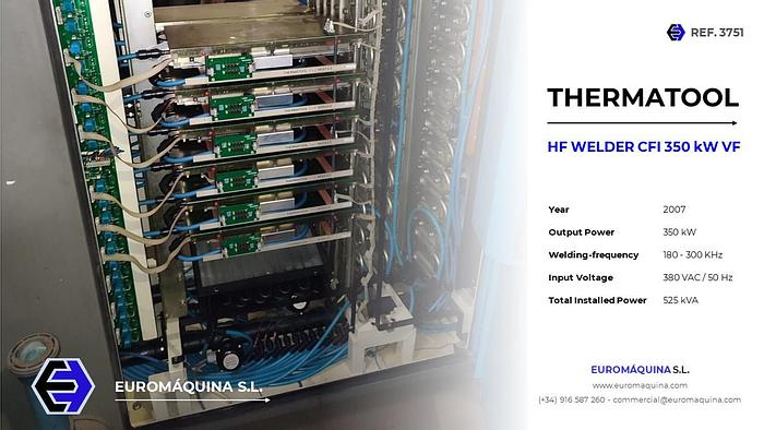 D'occasion THERMATOOL Soudeuse Haute Fréquence CFI 350 kW VF