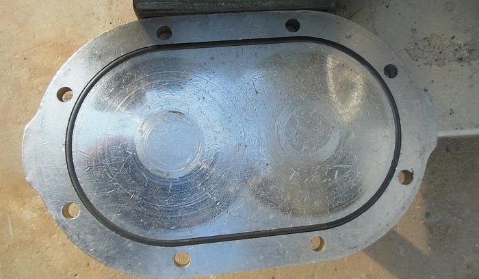 Used Pump, Positive, Waukesha, Model 025, Stainless Steel, 1.5", 1 HP #S742587