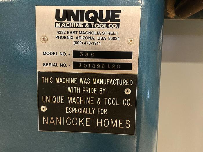 Used Unique Shape and Sand 330 with Doucet Return Conveyor