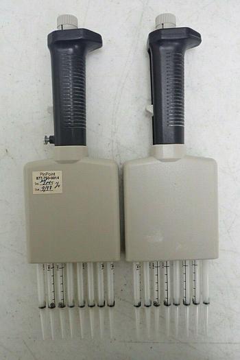 Used Lot of 2 Nichiryo Model 8800 8 Channel Dispensers & Accessories