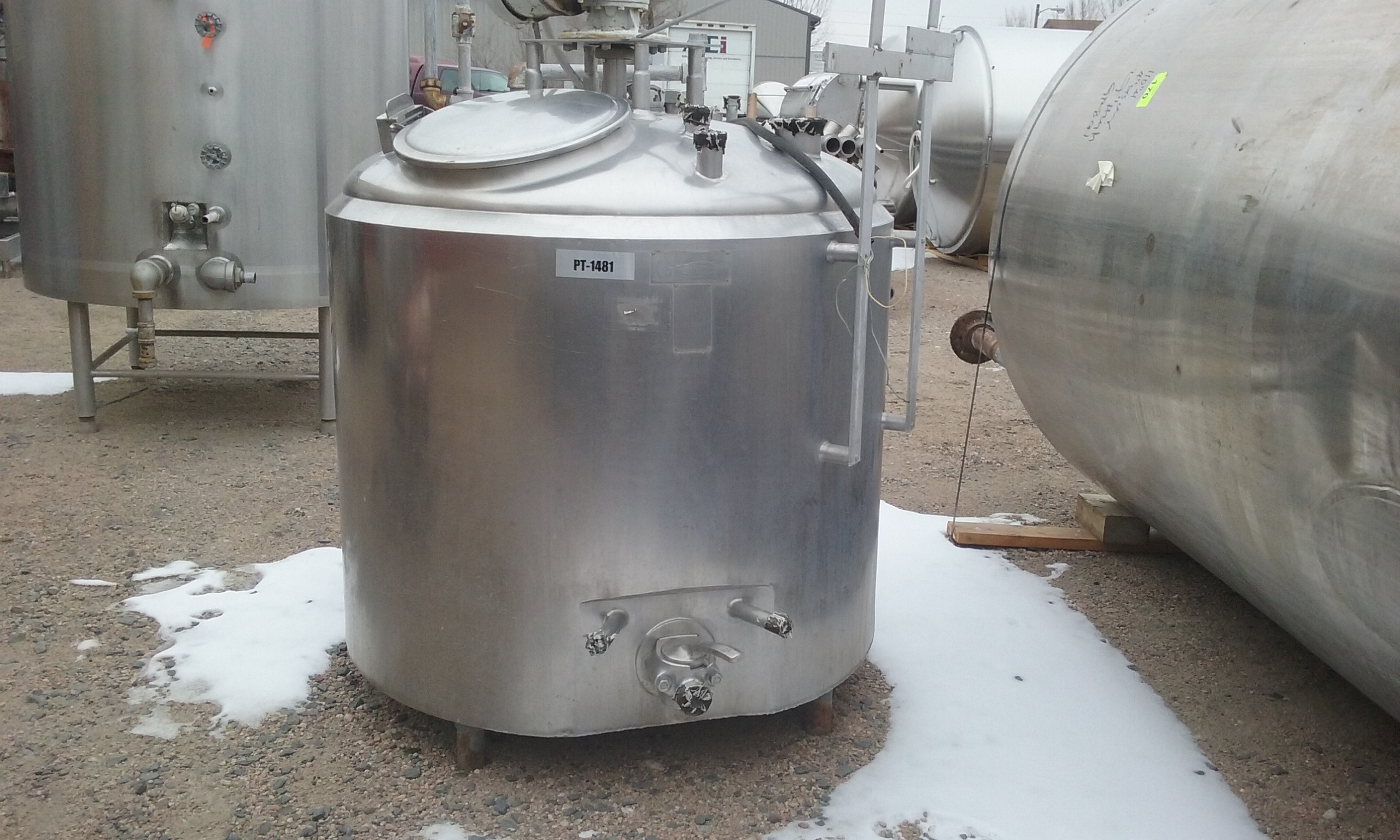 Usado 25 GALLON PROCESSOR TANK