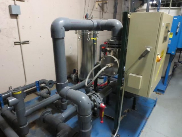 Used Water Treatment System with Aqua Sonics Ultra-Violet Unit
