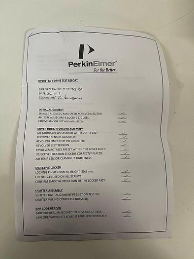 Perkin Elmer Operetta Z-Drive ZD170101