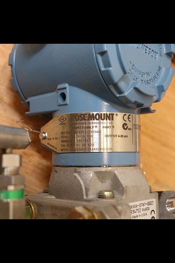 Used Rosemount 3051CD2A02A1AH2S6B1E5 Pressure Transmitter #44217