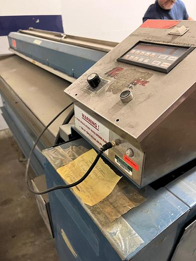 Used 60" ROSENTHAL SHEETER MODEL WA-S-5-HUBUBAAA-24 W/ SCORE SLITTING - PENDING SALE