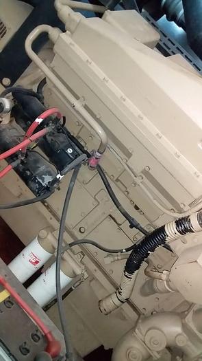 Used Cummins KTA38-G3 with Stamford alternator in container with Low hours.