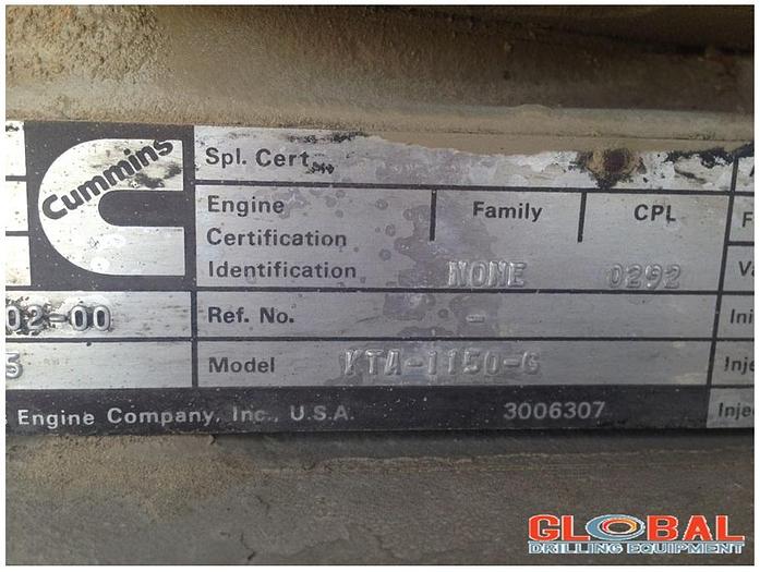 Used Item 0597 : 1981 IEA ECO13N22 360KW Skid Mounted Stand – Gen. Set