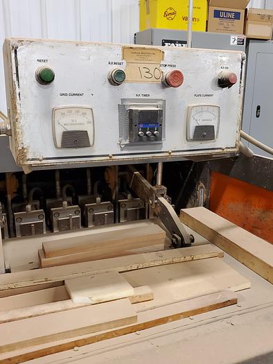 Used Rosenquist 350A Radio Frequency Edge Gluer