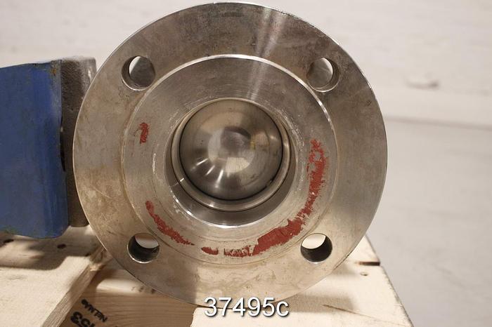 Used Neles Jamesbury R21CB03CCJA 3" V-Ball Control Valve #37495