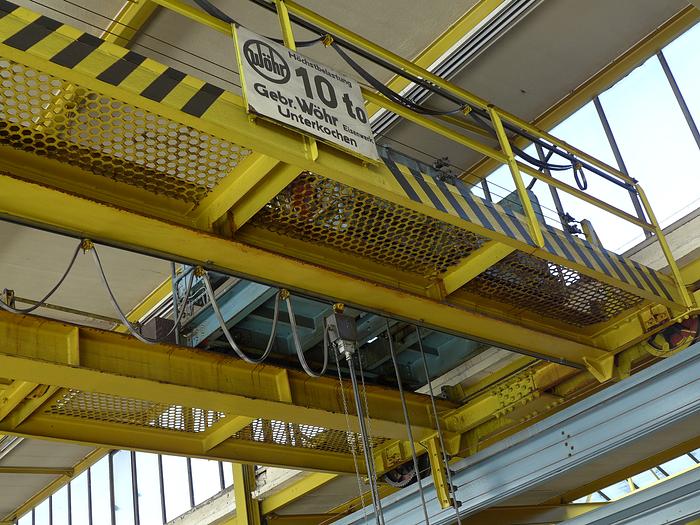 Gebraucht Brücken - Kran 10to. WÖHR