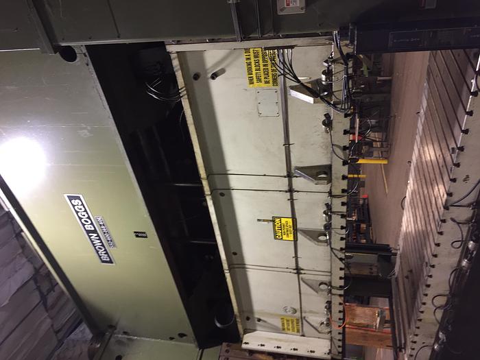 Used 600 TON BROWN BOGGS SS PRESS