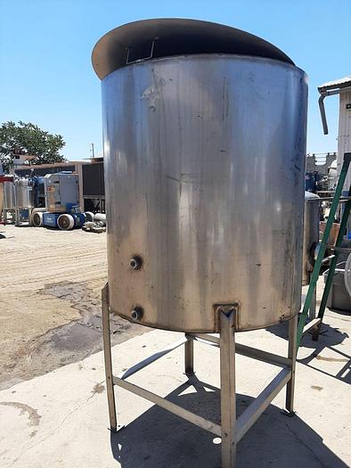 Used Tank, 360 Gallon, 316 S/st, FT/DB, 48" x 46" #S744705
