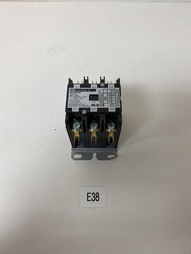 Used New Square D 8910DPA23V09, 25A, 3P, 208-240/220V Contactor, Warranty