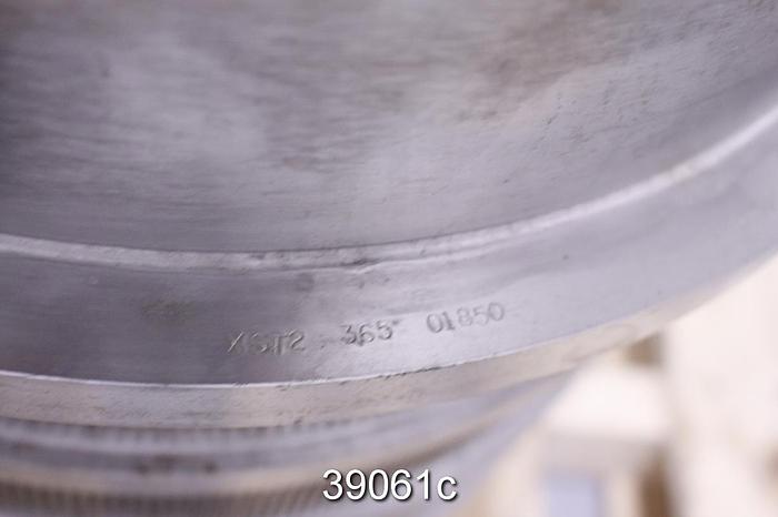 Used Bird 200 Pressure Screen Basket, .010" Slots #39061