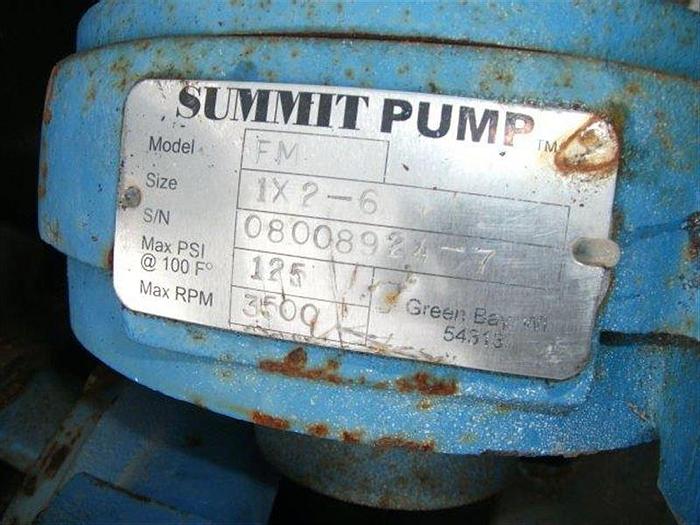 Used Pedestal & Peerless & Summit Centrifugal Pumps Package