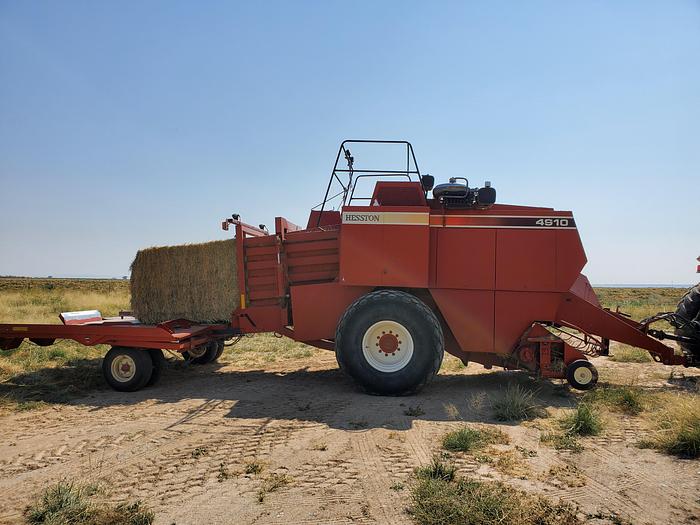 Used 2006 Hesston 4910 Baler w/ Accumulator ** 32k Bales **