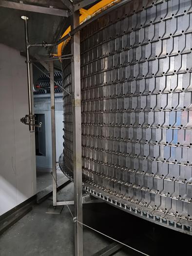 Used FRIGOSCANDIA GYROCOMPACT GCM76-10-29-10 EW CCR SPIRAL FREEZER