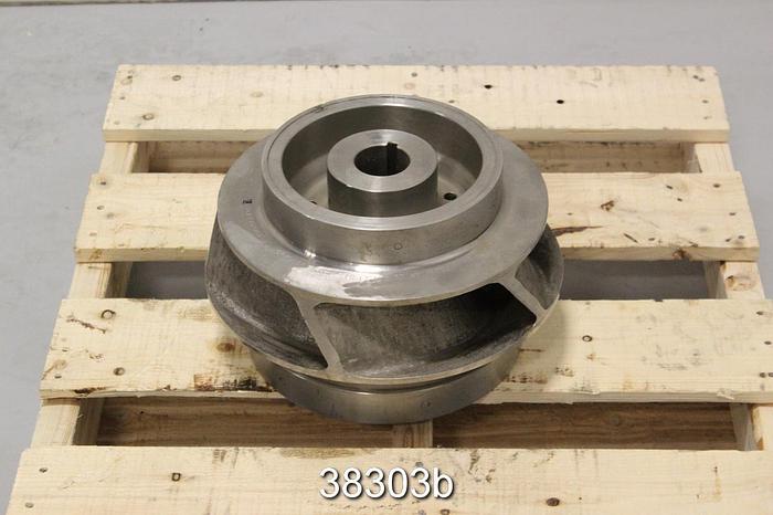 Used Sulzer Bingham CF 10x10x12-1/2 Impeller, 5 Vane, 12.5" #38303