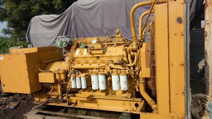 Used 500 kW 2001 Catapillar 3412C DITA Diesel Generator