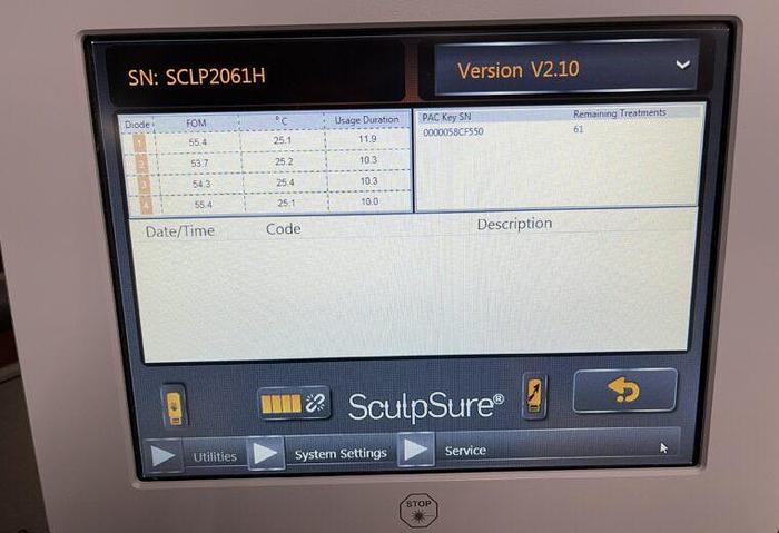 Used Cynosure SculpSure for Sale