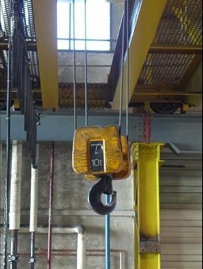 Gebraucht Brücken - Kran 10to. DEMAG DH 525 H12