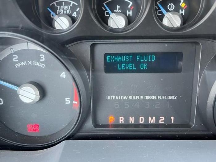 Used Altec AT40-G Bucket Boom on 2015 Ford F550 4x4 Extended Cab Utility Bucket Truck