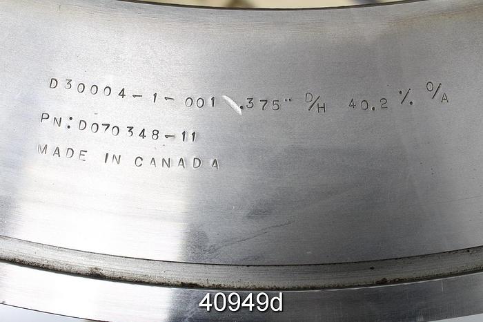 Used Impco A4L Pressure Screen Basket, .375" Holes #40949