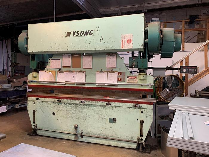 Used 90 Ton x 10’ Wysong Mechanical Press Brake