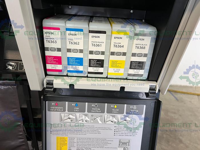 Used Epson UltraChrome  Stylus Pro 9700  Inkjet Printer 44"