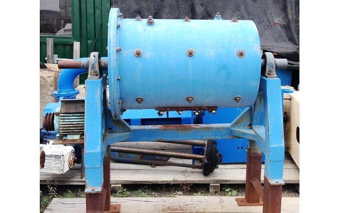 Used USED BALL MILL, BATCH, 2' DIAMETER X 3' LONG