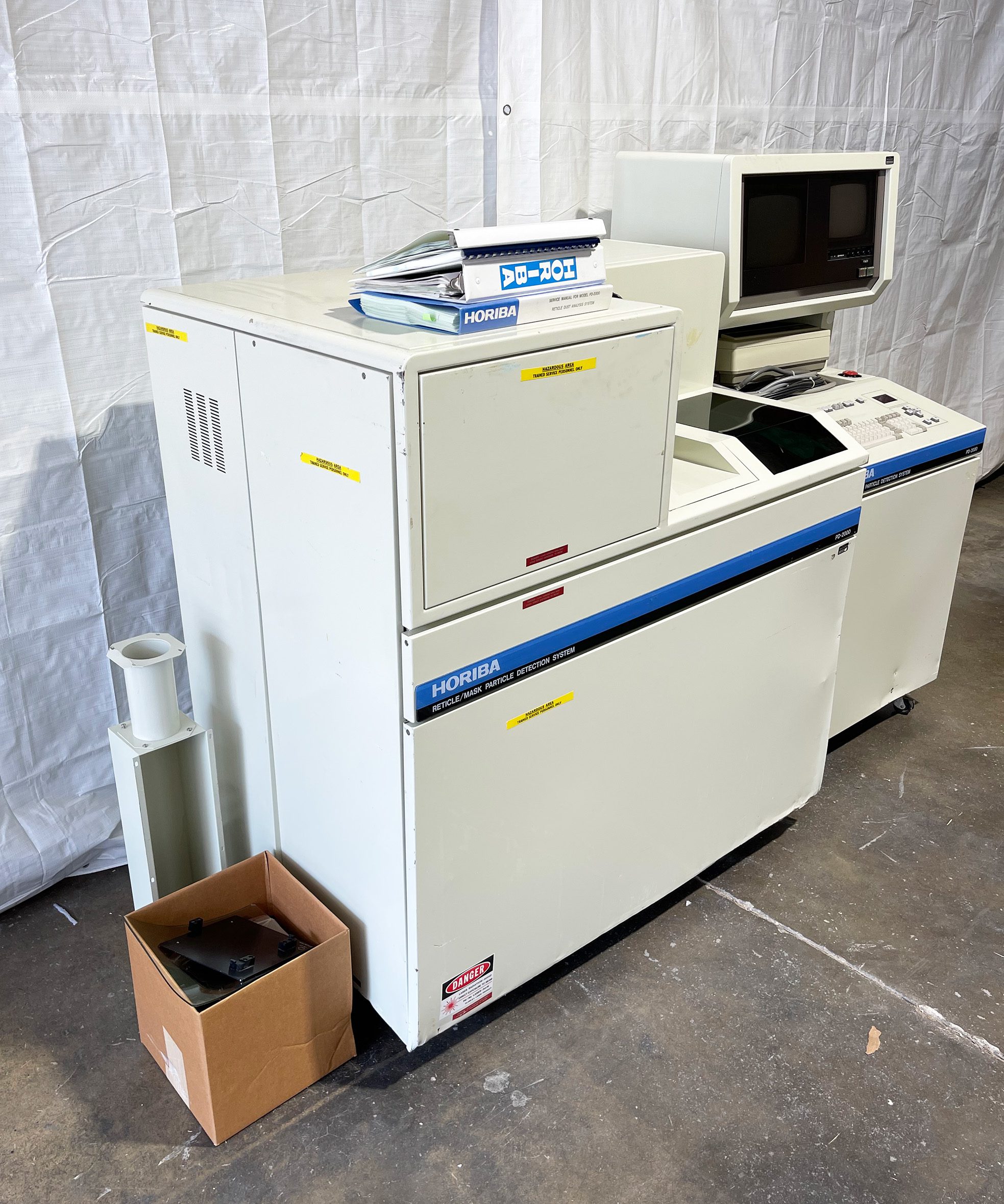 Used Horiba PD 2000 Reticle / Mask Particle Detection System