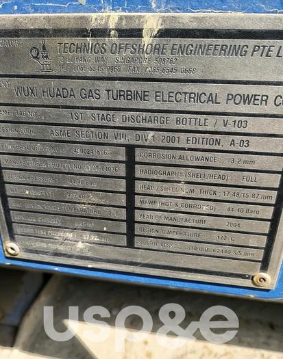 Used 42 MW 1993 Used GE LM6000 PA Natural Gas Power Plant Generator Set