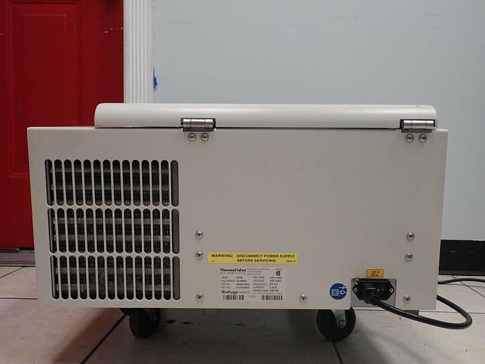 Used Thermo Scientific Sorvall Biofuge Primo R Refrigerated Centrifuge with Rotor