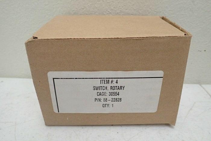 Used Electroswitch 31904QT P/N 88-22828 Cage 30554 Rotary Switch