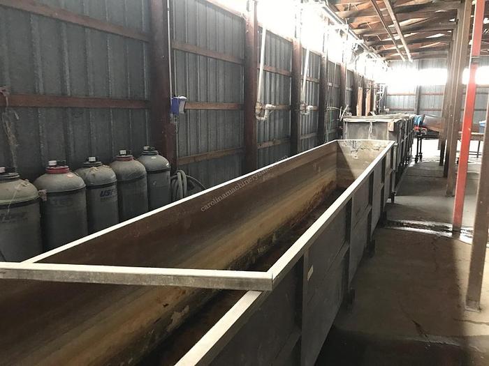 Used Complete Operation Powder Coating Room