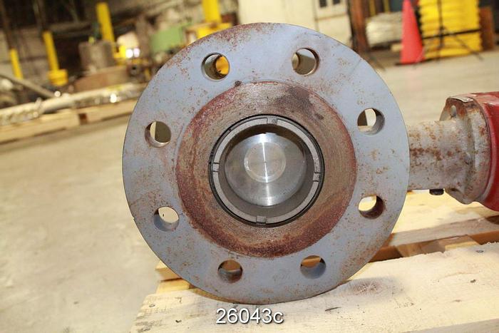 Used Masoneilan 35-35212 Control Valve, 4", Camflex Ii, Cast Steel Body, 316 Hf Seat, 316 Hf Plug, 230 Cv, Masoneilan Pneumatic Positioner, Air To Open, 300 Psig Ansi Body #26043