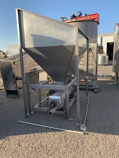Used FMC Tomato Chopper with S/S Hopper Tank