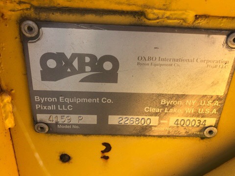 Used OXBO Pea Harvester