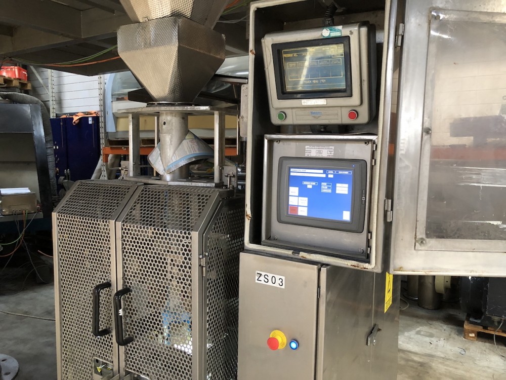 Used Complete weighing and packing line