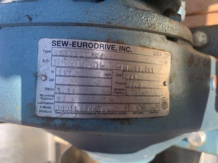 Used Votator, 6" x 36", Triple Barrel, 316 S/st, Alfa Laval, Contherm #C744219