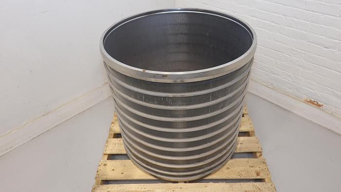 Used Voith Model 20 Pressure Screen Basket #44540