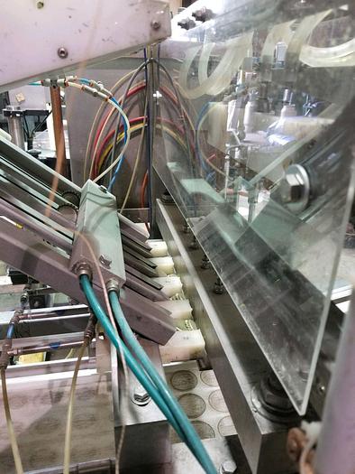 Used Filler, Bottle, 4-Head, Inline, Meheen, Crowner #D743085