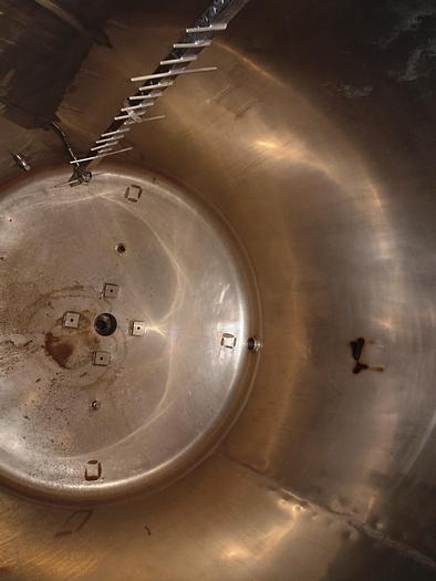 Used Tank, 350 Gallon, 316 S/st, 75 PSI, 44" x 54", DT/DB, (2) #S742479