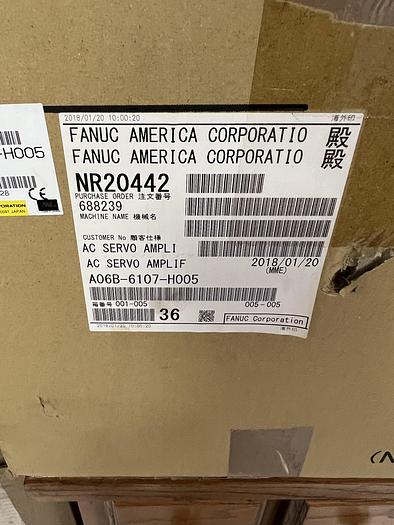 NEW-FANUC A06B-6107-H005 SERVO AMPLIFIER