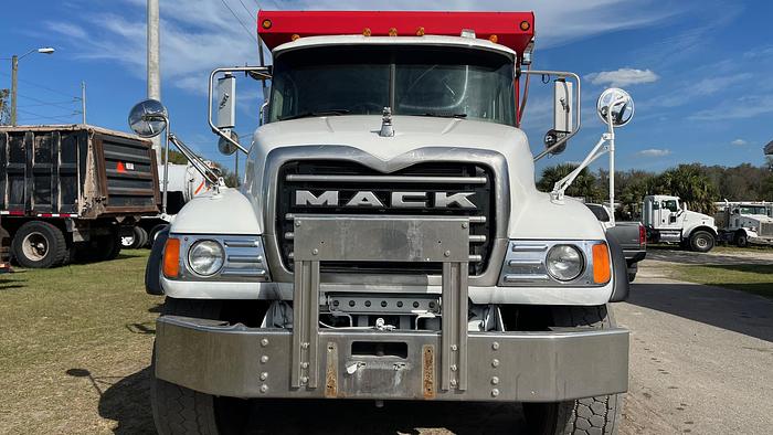 Used 2004 Mack Granite CV713 Tri-Axle Dump Truck